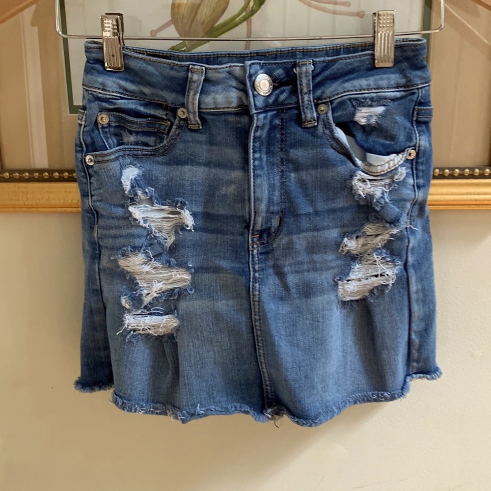 Size 2 denim skirt American Eagle